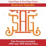 Pillar Monogram TrueType Font