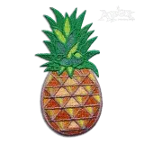 Pineapple Colors Machine Embroidery Design by Apex