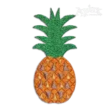 Pineapple Art Machine Embroidery Design by Apex
