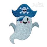 Pirate Ghost Halloween Machine Embroidery Design by Apex