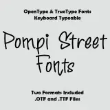 Pompei Street TrueType Font