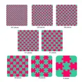 Puzzle Templates Cuttable Design
