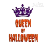 Queen of Halloween Machine Embroidery Design by Apex