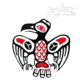 Raven Alaskan Embroidery Design