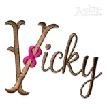 Ribbon Large Machine Embroidery Fonts