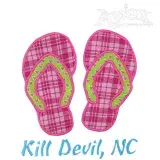 Sandals Beach Applique Embroidery Designs
