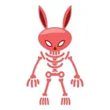 Scary Bunny Rabbit Design