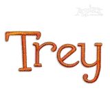School Kids 5th Grade Machine Embroidery Font - Apex