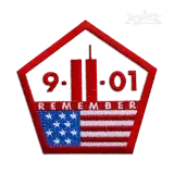 September 11th 9/11 Free Machine Embroidery Design - Apex Red