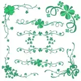 Shamrock Boarders Svg Cuttable Designs