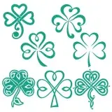 Shamrock Luck of the Irish Svg Cuttable Designs