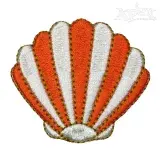 Shell Embroidery Design
