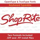 Shop Rite TrueType Font