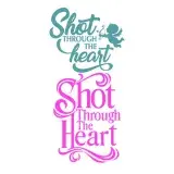 Shot Through the Heart SVG Cuttable Design