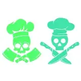Skull Chef SVG Cuttable Design