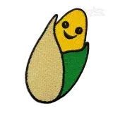 Smile Happy Corn Maize Machine Embroidery Design by Apex
