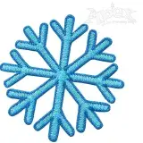 Snow Flake Embroidery Design Set