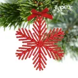 Snowflake Earrings Free Standing Lace ITH Embroidery Design