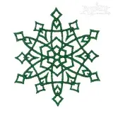 Snowflake Embroidery Design