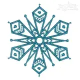 Snowflake Pack Embroidery Design