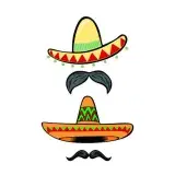 Sombrero SVG Cuttable Design