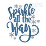 Sparkle All the Way Machine Embroidery Design by Apex