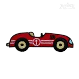 Sports Retro Racing Car Machine Embroidery Design by Apex