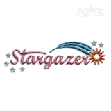 Astronomy Stars Machine Embroidery Design by Apex