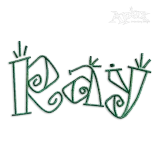 Sunrise Machine Embroidery Font by Apex Designs Lettters