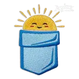 I Got That Sunshine in Pocket Machince Embroidery Design