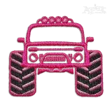 SUV Jeep Car Machine Embroidery Design by Apex