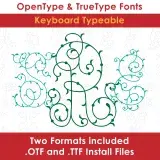 Sweet Briar Flourish Basic True Type Font