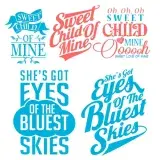  Sweet Child O' Mine Svg Cuttable Designs
