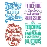 Teaching Profession SVG Cuttable Designs