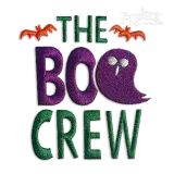 The Boo Crew Ghost Machine Embroidery Design - Apex