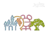 Theme Park Machine Embroidery Design by Apex