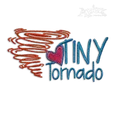 Tiny Tornado Machine Embroidery Design by Apex