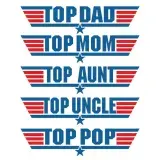 Top Gun themed SVG Cutable Files