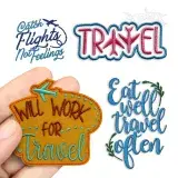Travel More Often Machine Embroidery Design