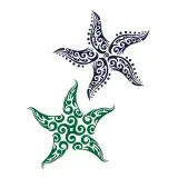 Tribal Starfish SVG Cuttable Design
