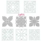 Tropical Quilt Block Embroidery Designs Bundle thumbnail