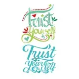 Trust Yourself SVG Cuttable Design