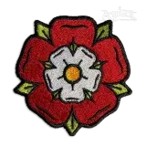 Tudor Flower Rose Machine Embroidery Design by Apex