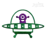 UFO Flying Saucer Alien Drone Machine Embroidery Designs UAP