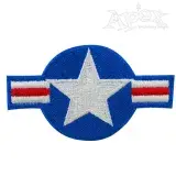 USA Flag Air Force Embroidery Design