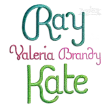 Vancouver Machine Embroidery Font by Apex Digitize
