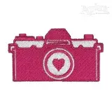 Vintage Film Camera Embroidery Design