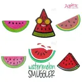 Watermelon Embroidery Designs Bundle