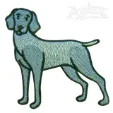 Weimaraner Dog Embroidery Designs