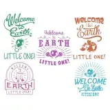 Welcome to Earth SVG Cuttable Designs